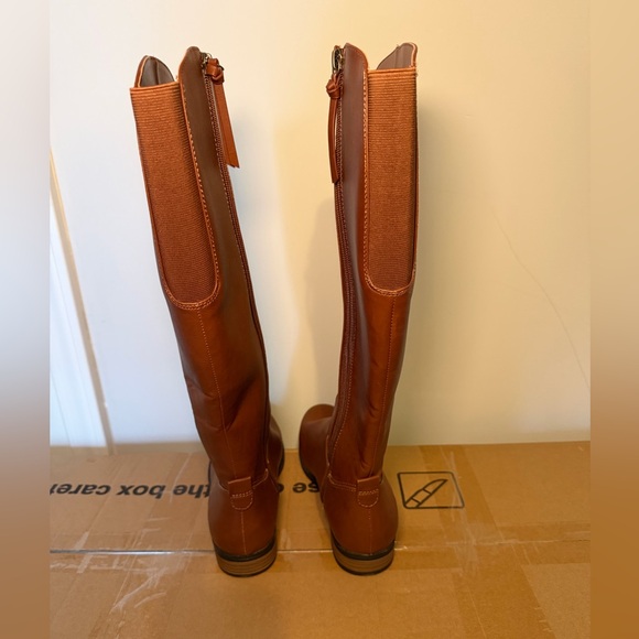 Brown Over the Knee Boots - Picture 3 of 4